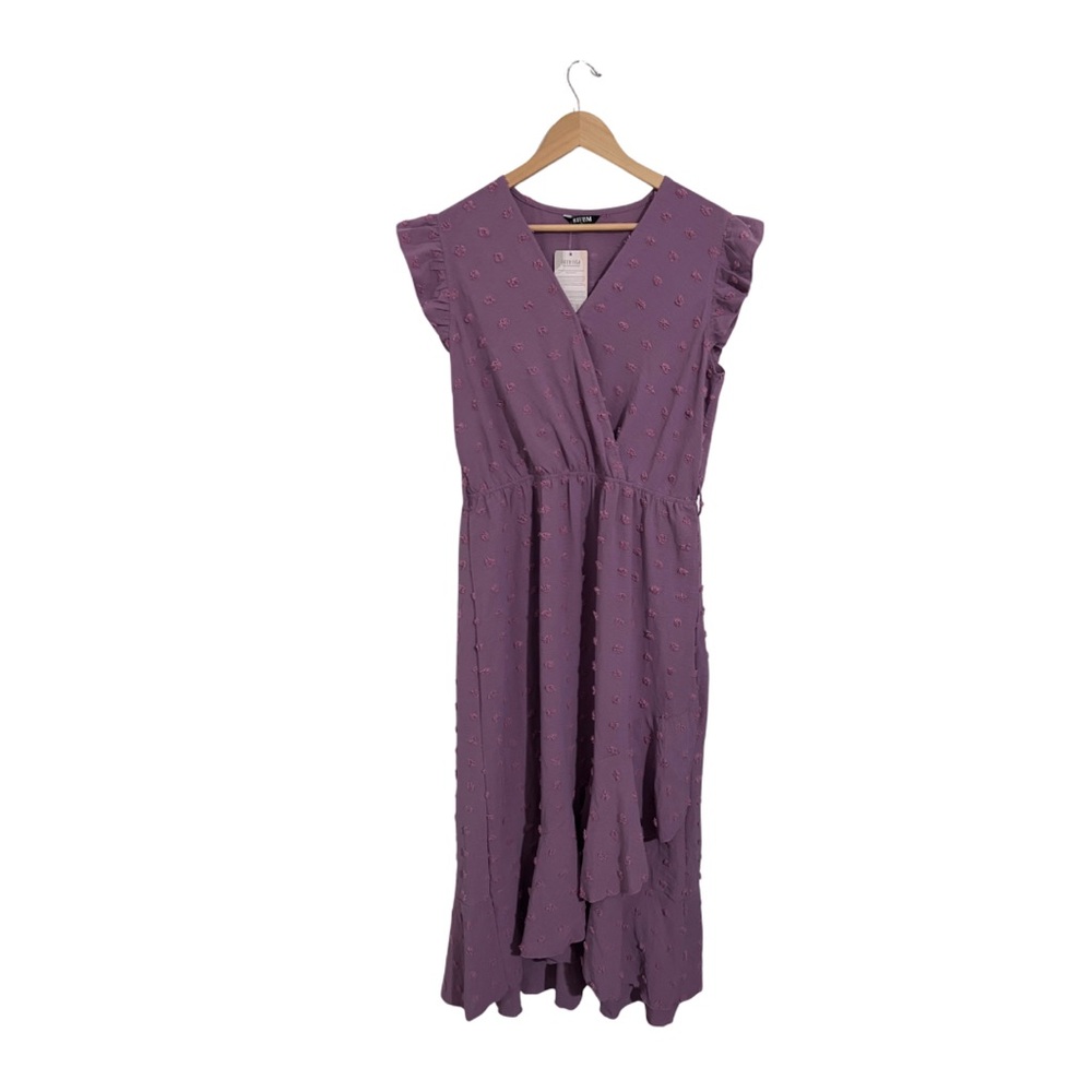 Elegant Purple Women's Dress